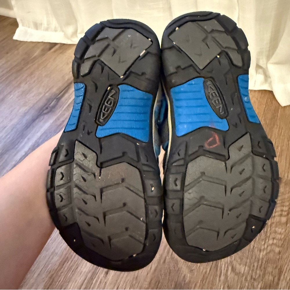 Keen Sandals Newport H2 Brilliant Blue Youth Size 1 Outdoor Waterproof Comfort - Picture 6 of 8